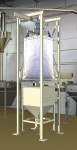 bulk material bag unloader