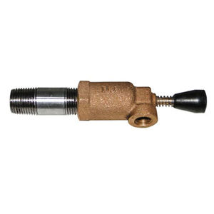 ball valve / manual / drain / for water