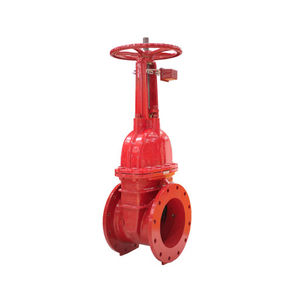 wedge gate valve / manual / for water / coated