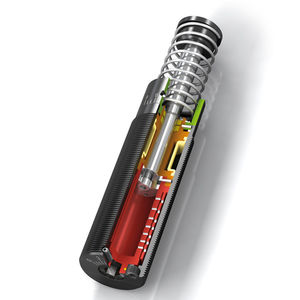 shock absorber / mechanical / industrial / steel