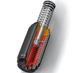 shock absorber / hydraulic / industrial / for heavy loads