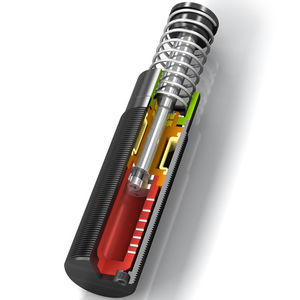 shock absorber / mechanical / industrial / steel