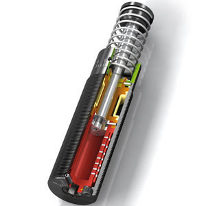 shock absorber / mechanical / industrial / steel