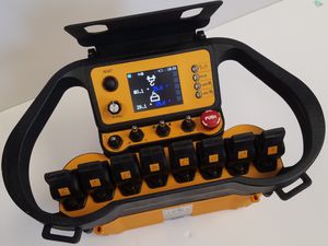 radio remote control / joystick / rugged / safety
