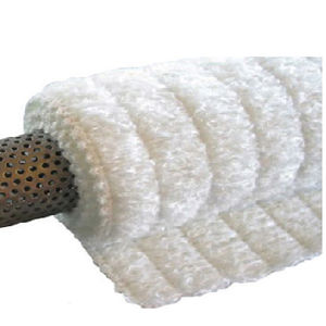 exhaust insulating blanket / textile