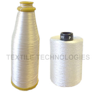 glass filament yarn / white