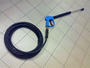 water hose / for oil / synthetic rubber / abrasion-resistant