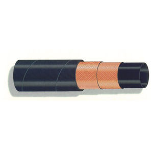 hot water hose / cooling / synthetic rubber / weather-resistant