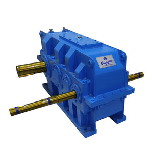 helical gearbox / perpendicular / single-stage / three-stage