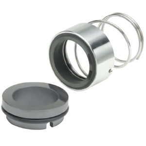 spring mechanical seal / for shafts / metal / NBR