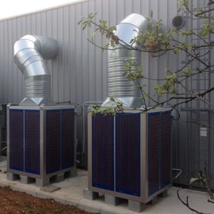 fixed adiabatic evaporative cooler