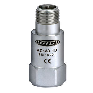 1-axis accelerometer / piezoelectric / low-frequency