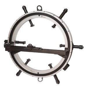 flange facer with OD-clamping