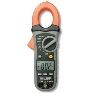 digital clamp multimeter / portable / 600 V / 600 A