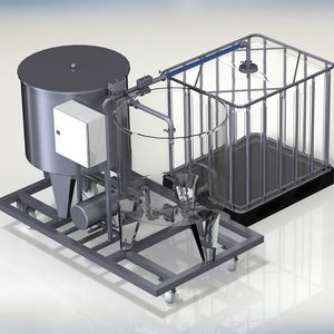 clean-in-place unit for the food industry