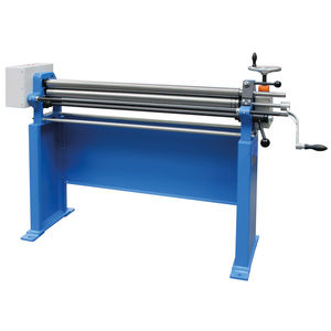 3-roller plate bending machine / manual