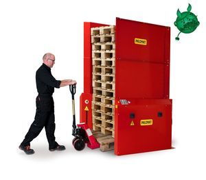 mobile pallet magazine