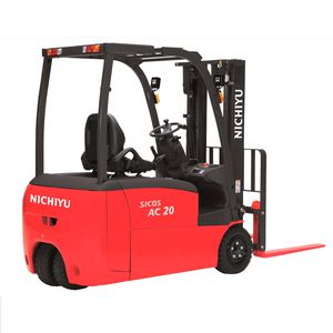 electric forklift / ride-on / handling / counterbalanced