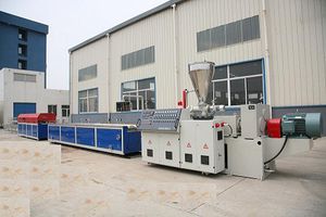 profile extrusion line