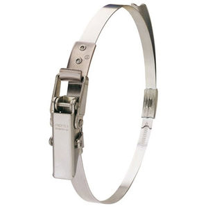 zinc-coated steel hose clamp