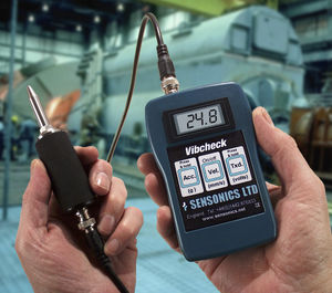 portable vibration meter