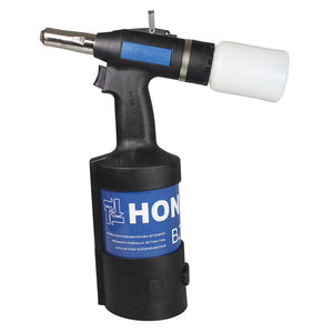 oleo-pneumatic rivet gun