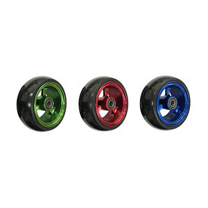 wheel with solid tire