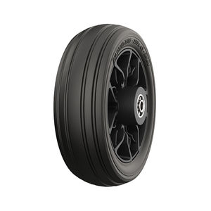 wheel with solid tire