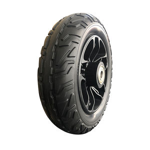 wheel with solid tire