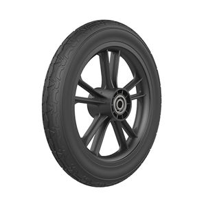 wheel with solid tire