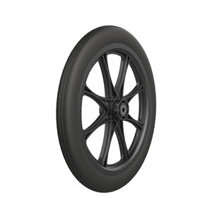 wheel with solid tire
