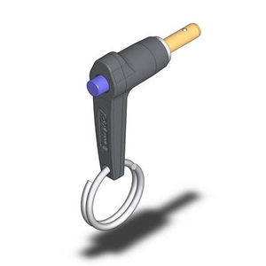 带按钮的快速释放销