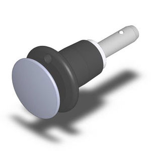 带按钮的快速释放销