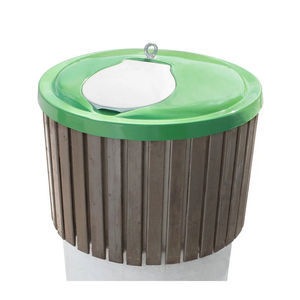 HDPE waste bin