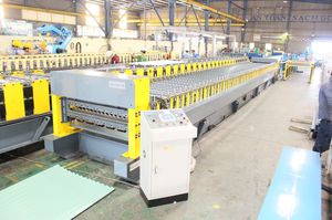 roof panel roll forming machine