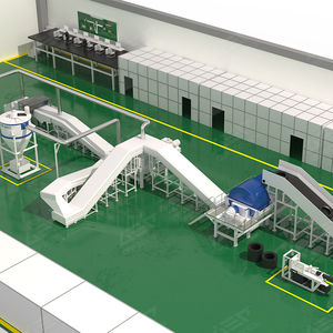 waste tire recycling plant