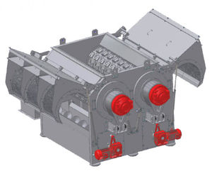 two-shaft shredder