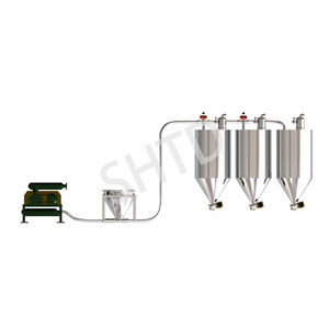 positive-pressure pneumatic conveying system