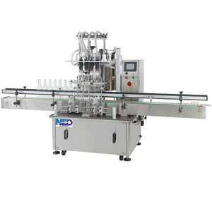 overflow filling machine / fruit juice / water / bottle