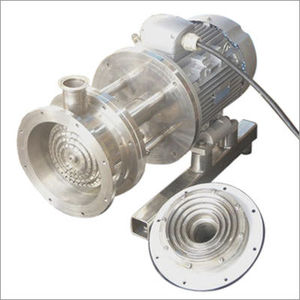 rotor-stator homogenizer / in-line / for liquids / four-stage