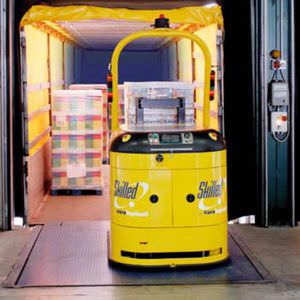 truck loading-unloading system / automatic