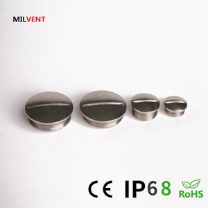 round plug / threaded / nickel-plated brass / protection