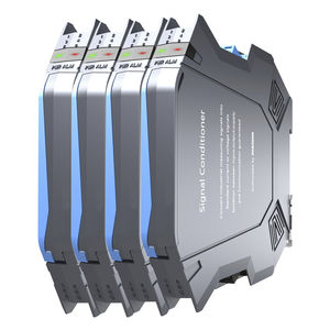 safety I/O module / analog / for temperature sensors / DIN rail