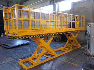 tandem scissor lift table