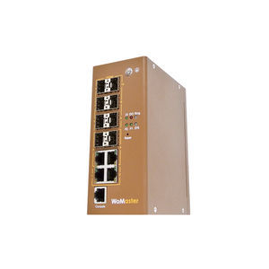 managed ethernet switch / 12 ports / fiber optic / SFP