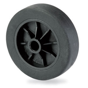 wheel with solid tire