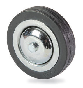wheel with solid tire