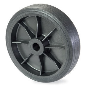 wheel with solid tire