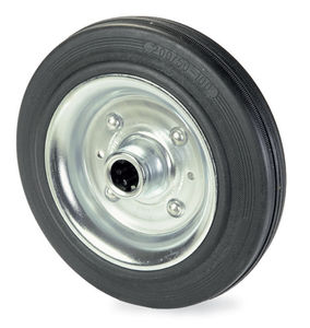 wheel with solid tire