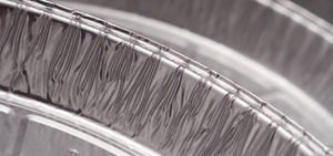 barrier foil / laminated / metal / roll